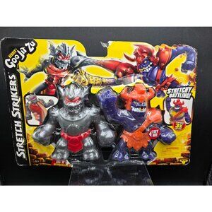 Heroes Of Goo Jit Zu Stretch Strikers Versus Pack: Silverback Vs Thrash
